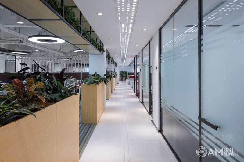 深圳龍崗辦公室裝修設(shè)計方案 走廊
