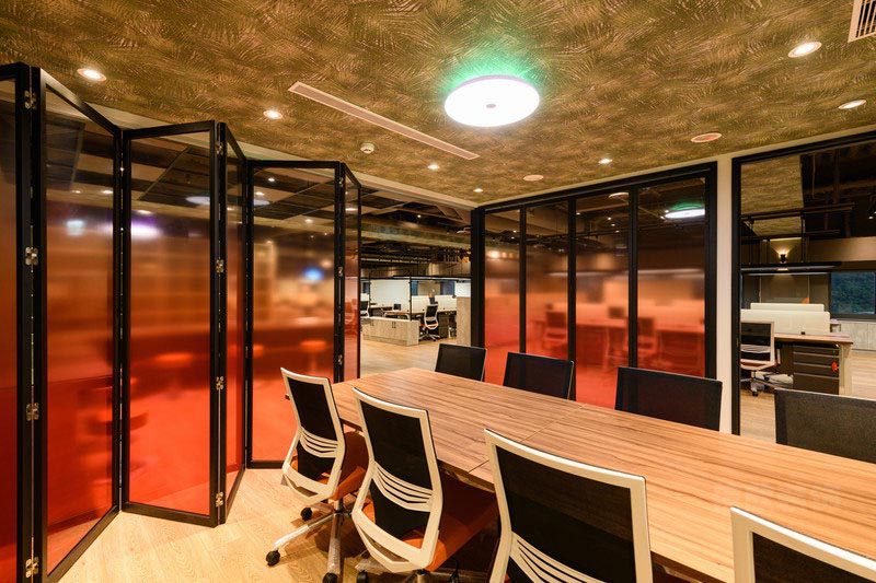 深圳福田辦公室裝修會議區(qū)設(shè)計圖