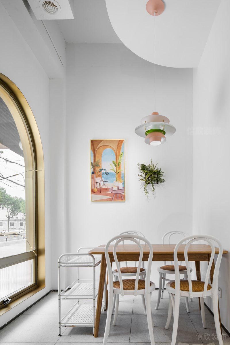 福田北歐風(fēng)格餐廳裝修火鍋店設(shè)計(jì)效果圖藝術(shù)掛飾