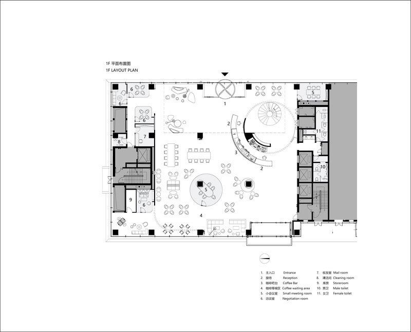 一樓布置圖辦公室平面設(shè)計圖