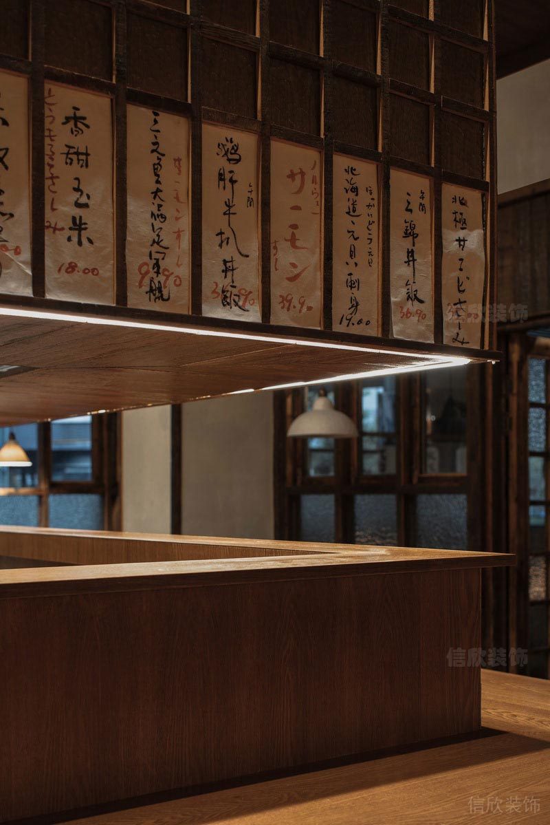 深圳龍華餐飲店裝修圖材料質(zhì)感理念元素