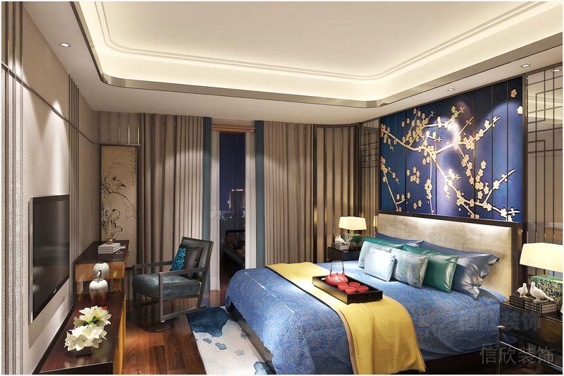 深圳寶安中式風(fēng)格餐飲店裝修圖客房效果圖 深圳寶安中式風(fēng)格餐飲店裝修圖客房效果圖