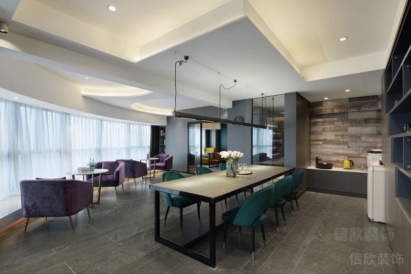 鹽田辦公室設(shè)計廚房效果圖