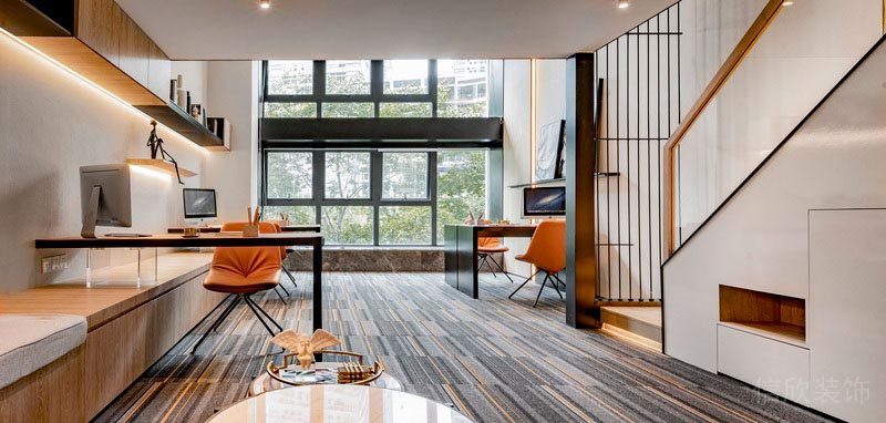 深圳羅湖辦公室裝修設(shè)計(jì)客廳圖