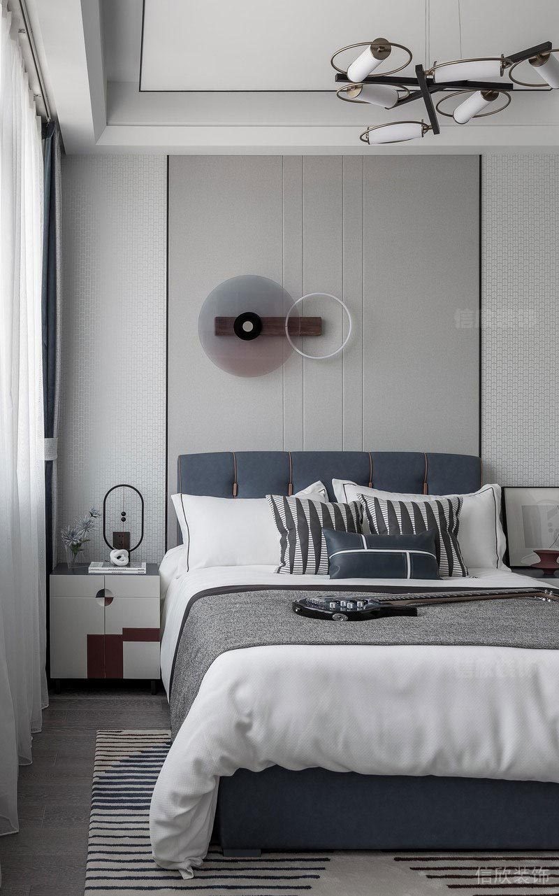 深圳寶安潤科華府家居新房現(xiàn)代風格裝修設(shè)計案例 臥室 深圳寶安潤科華府家居新房現(xiàn)代風格裝修設(shè)計案例 臥室