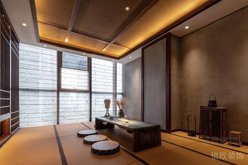 深圳羅湖餐飲茶室裝修設(shè)計(jì)圖榻榻米包間