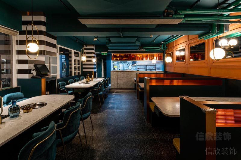 深圳東門餐飲裝修設(shè)計(jì)公司案例燈光效果