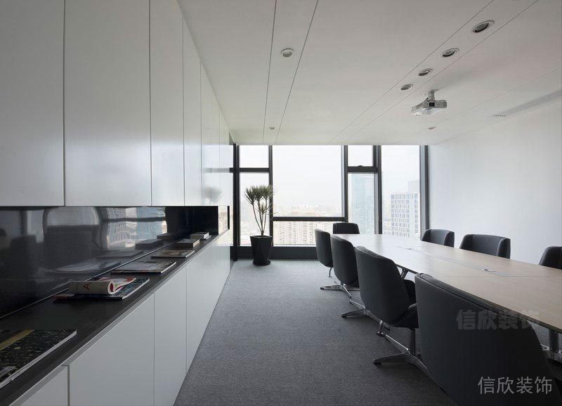 造型多變的世界金融中心公司辦公室裝修設(shè)計(jì)