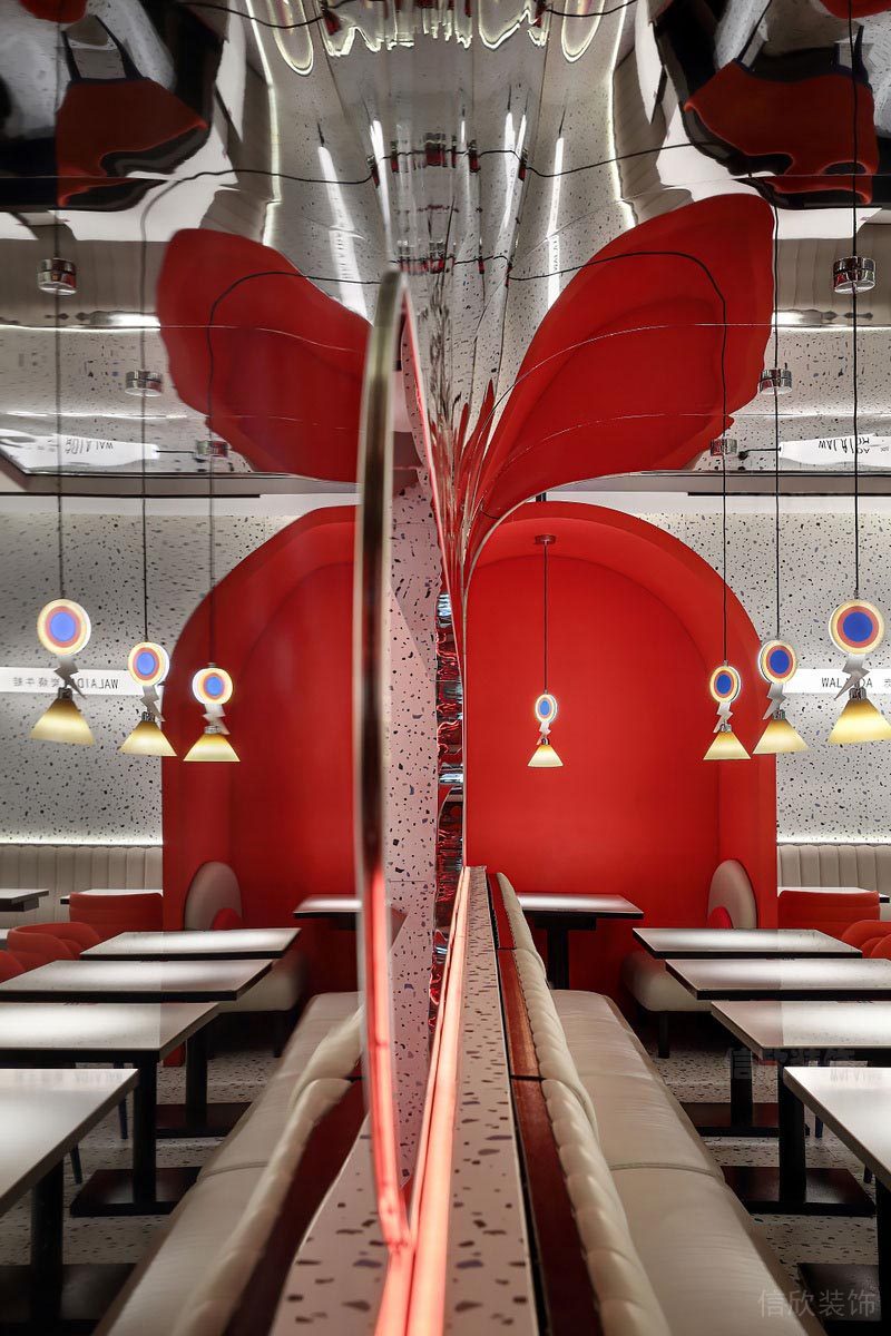 羅湖餐廳裝修設(shè)計(jì)效果圖天花吊頂