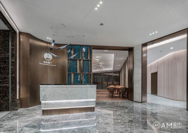 福田酒店餐廳裝修設(shè)計(jì)效果圖大堂