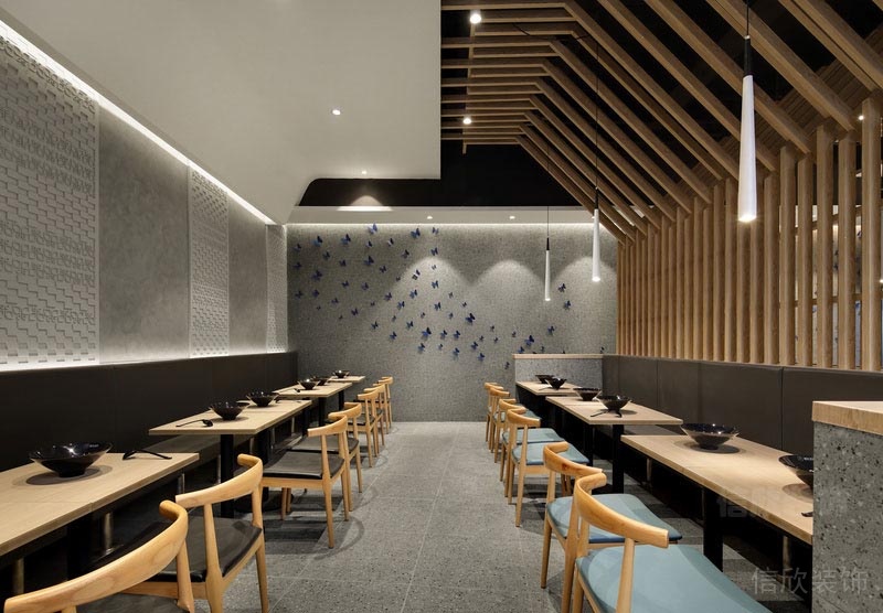 深圳華強(qiáng)北餐飲裝修設(shè)計(jì)公司案例用餐區(qū)