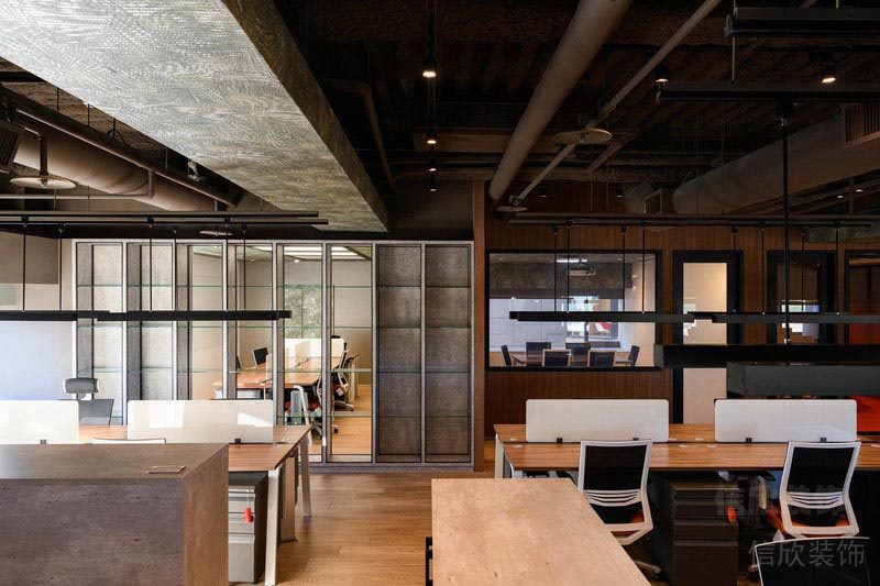 深圳福田辦公室裝修辦公區(qū)設計圖