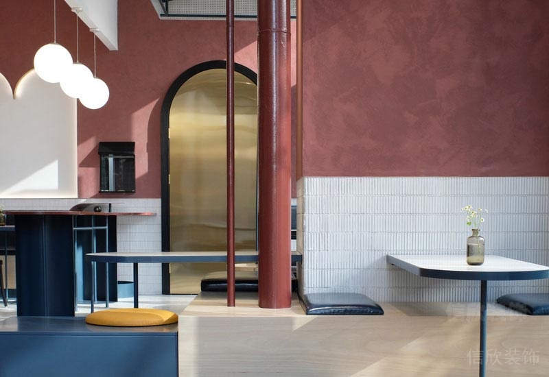 南山餐廳裝修設(shè)計(jì)效果圖墻裙材料