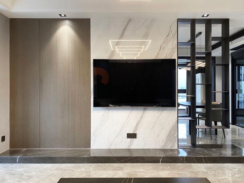 羅湖區(qū)招商中環(huán)現(xiàn)代風(fēng)格的家庭住宅舊房裝修案例 電視背景墻 羅湖區(qū)招商中環(huán)現(xiàn)代風(fēng)格的家庭住宅舊房裝修案例 電視背景墻