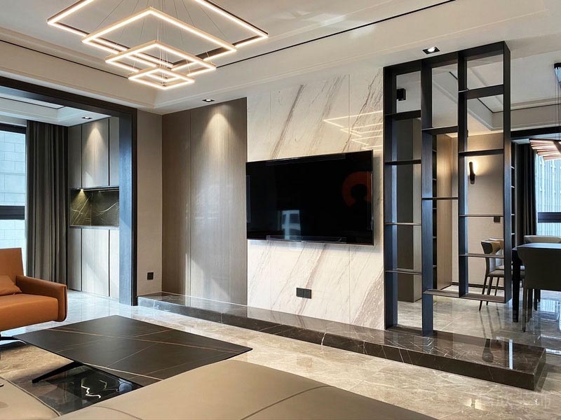 羅湖區(qū)招商中環(huán)現(xiàn)代風(fēng)格的家庭住宅舊房裝修案例 客廳 羅湖區(qū)招商中環(huán)現(xiàn)代風(fēng)格的家庭住宅舊房裝修案例 客廳