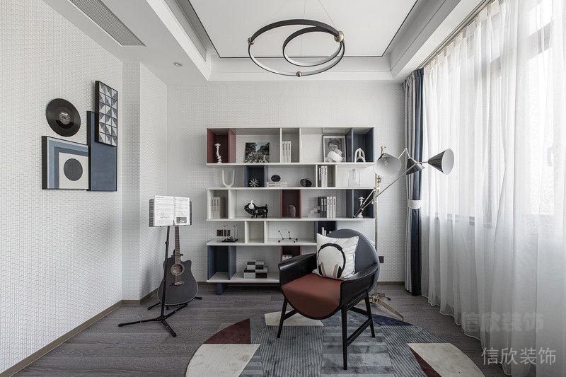 深圳寶安潤科華府家居新房現(xiàn)代風格裝修設(shè)計案例 書房 深圳寶安潤科華府家居新房現(xiàn)代風格裝修設(shè)計案例 書房