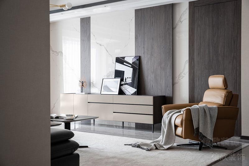 深圳市龍崗區(qū)橫崗恒地悅山湖電視背景墻