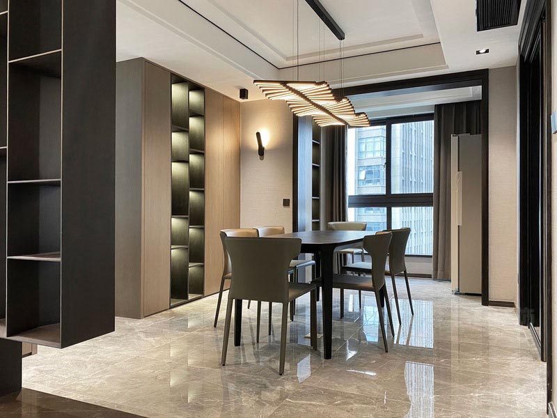 羅湖區(qū)招商中環(huán)現(xiàn)代風(fēng)格的家庭住宅舊房裝修案 餐廳 羅湖區(qū)招商中環(huán)現(xiàn)代風(fēng)格的家庭住宅舊房裝修案 餐廳