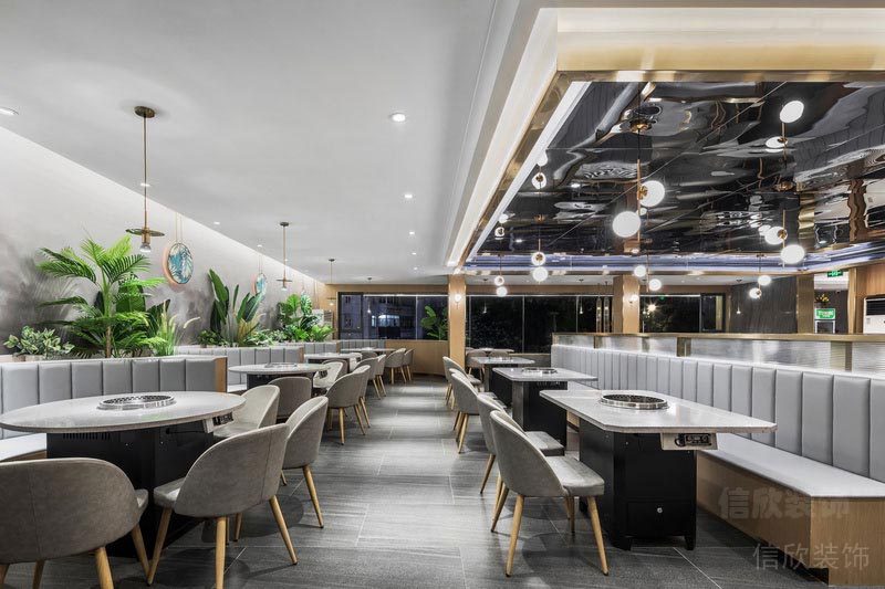 深圳市羅湖區(qū)火鍋店大廳