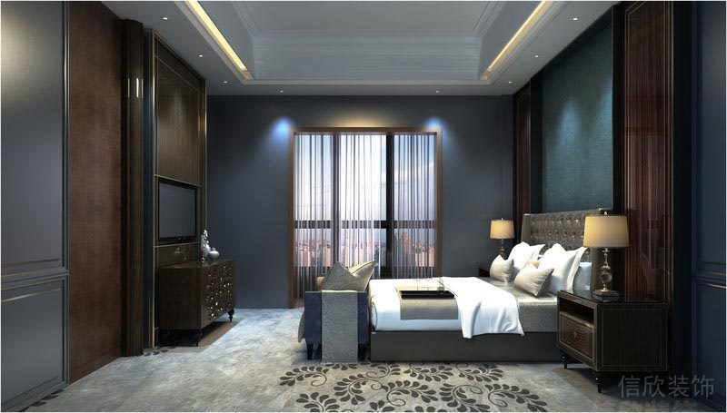 深圳寶安中式風(fēng)格餐飲店裝修圖套房臥室區(qū)效果圖 深圳寶安中式風(fēng)格餐飲店裝修圖套房臥室區(qū)效果圖