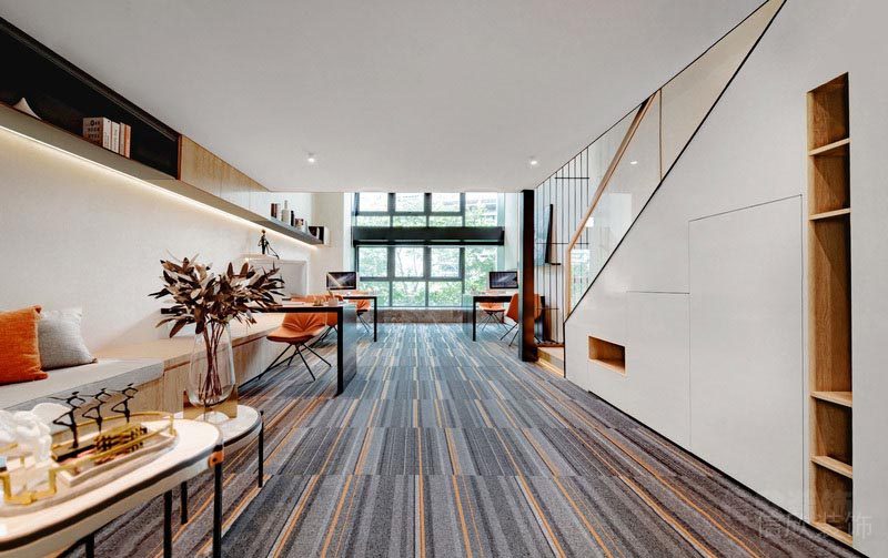 深圳羅湖辦公室裝修設(shè)計(jì)客廳圖