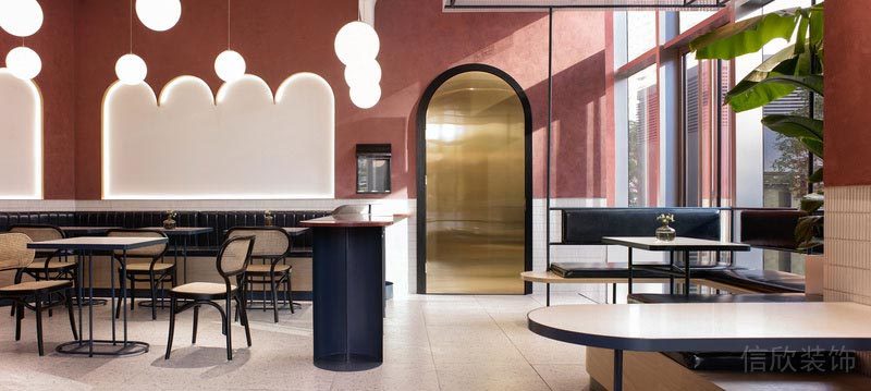 南山餐廳裝修設(shè)計(jì)效果圖藝術(shù)門洞