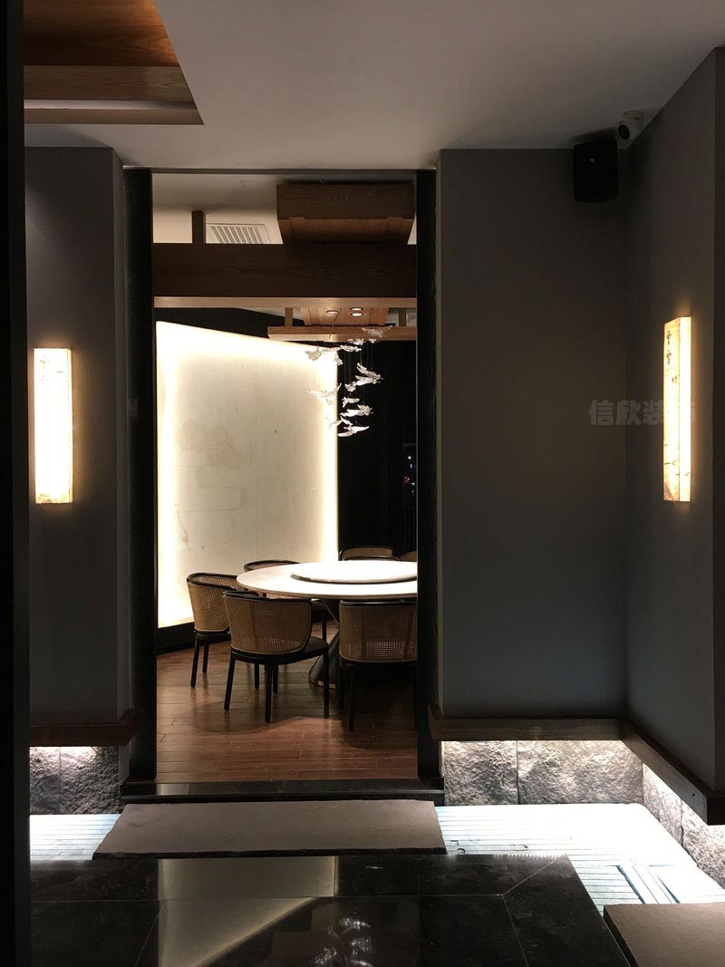 深圳羅湖新中式餐飲會(huì)所裝修設(shè)計(jì)施工燈光效果 深圳羅湖新中式餐飲會(huì)所裝修設(shè)計(jì)施工燈光效果