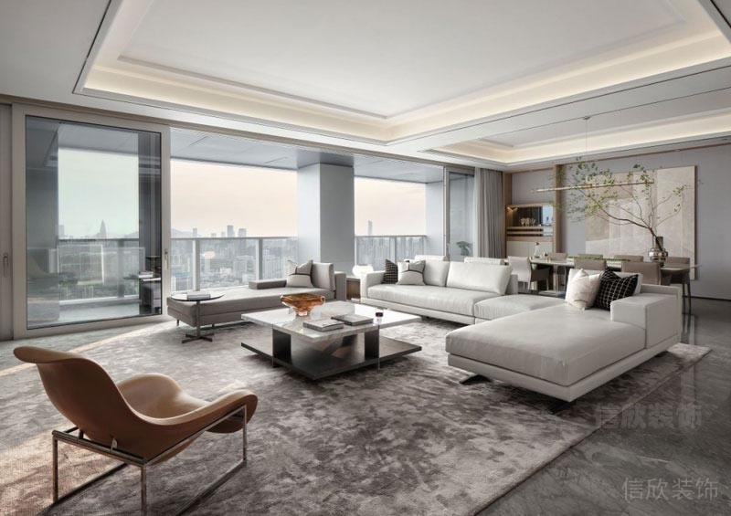 深圳寶安家居二手房裝修設(shè)計客廳