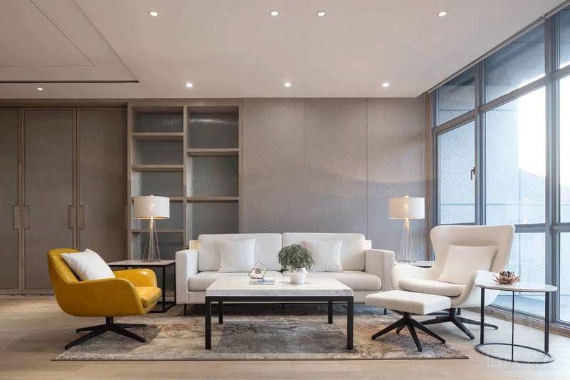 深圳龍華簡約的辦公室會(huì)客區(qū)裝修