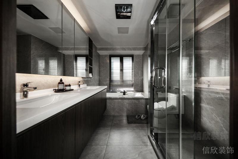 深圳蛇口家庭新房全包裝修方案主衛(wèi)