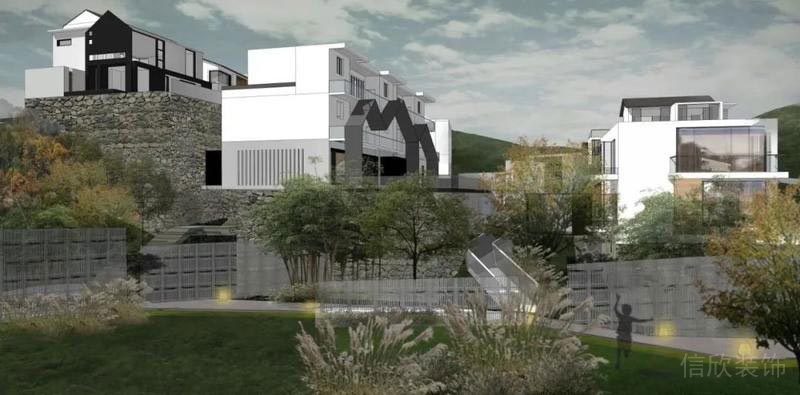 南山餐廳裝修設(shè)計(jì)效果圖材料質(zhì)感