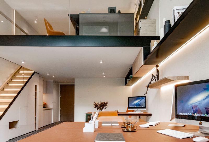 深圳羅湖辦公室裝修設(shè)計(jì)書桌圖