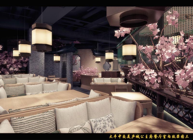 深圳鹽田中式風(fēng)格餐飲店裝修圖原木餐桌 深圳鹽田中式風(fēng)格餐飲店裝修圖原木餐桌