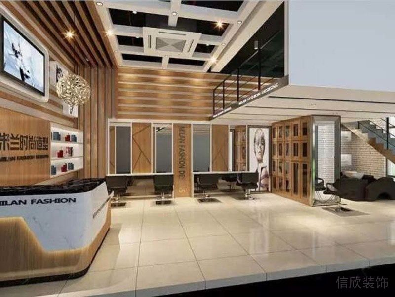 深圳羅湖現(xiàn)代工業(yè)風(fēng)美發(fā)店裝飾裝修設(shè)計剪發(fā)區(qū) 深圳羅湖現(xiàn)代工業(yè)風(fēng)美發(fā)店裝飾裝修設(shè)計剪發(fā)區(qū)