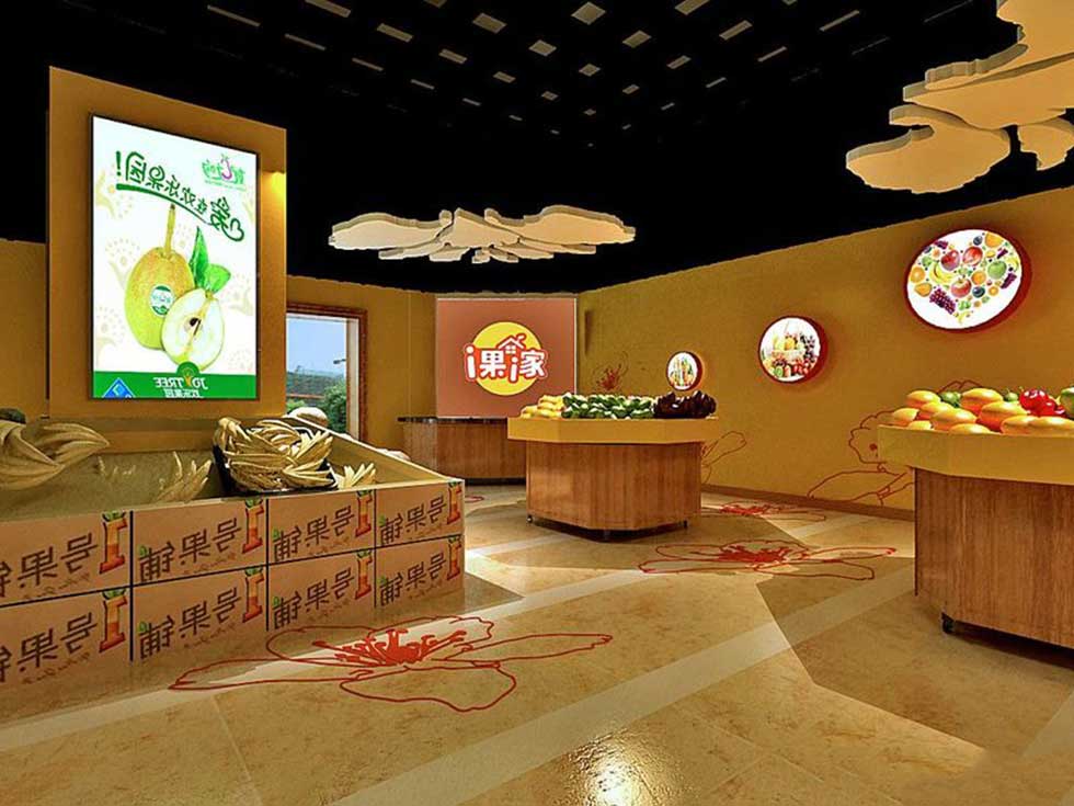 深圳南山水果店鋪?lái)斆嫜b修設(shè)計(jì)