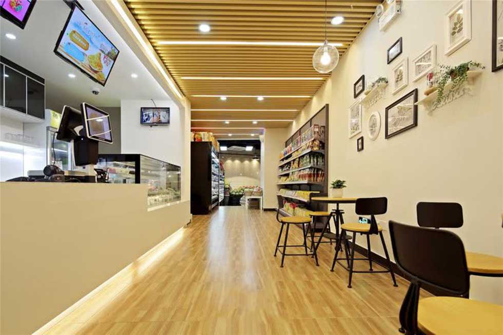 深圳龍華水果店鋪大廳裝修設計 深圳龍華水果店鋪大廳裝修設計