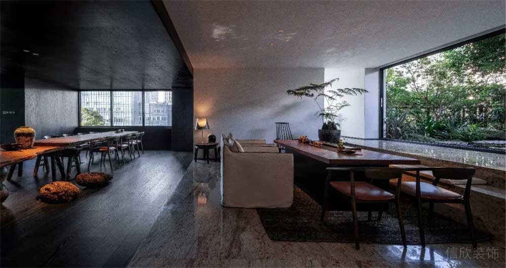 深圳市龍華1200平新中式風(fēng)辦公室裝修接待區(qū) 深圳市龍華1200平新中式風(fēng)辦公室裝修接待區(qū)