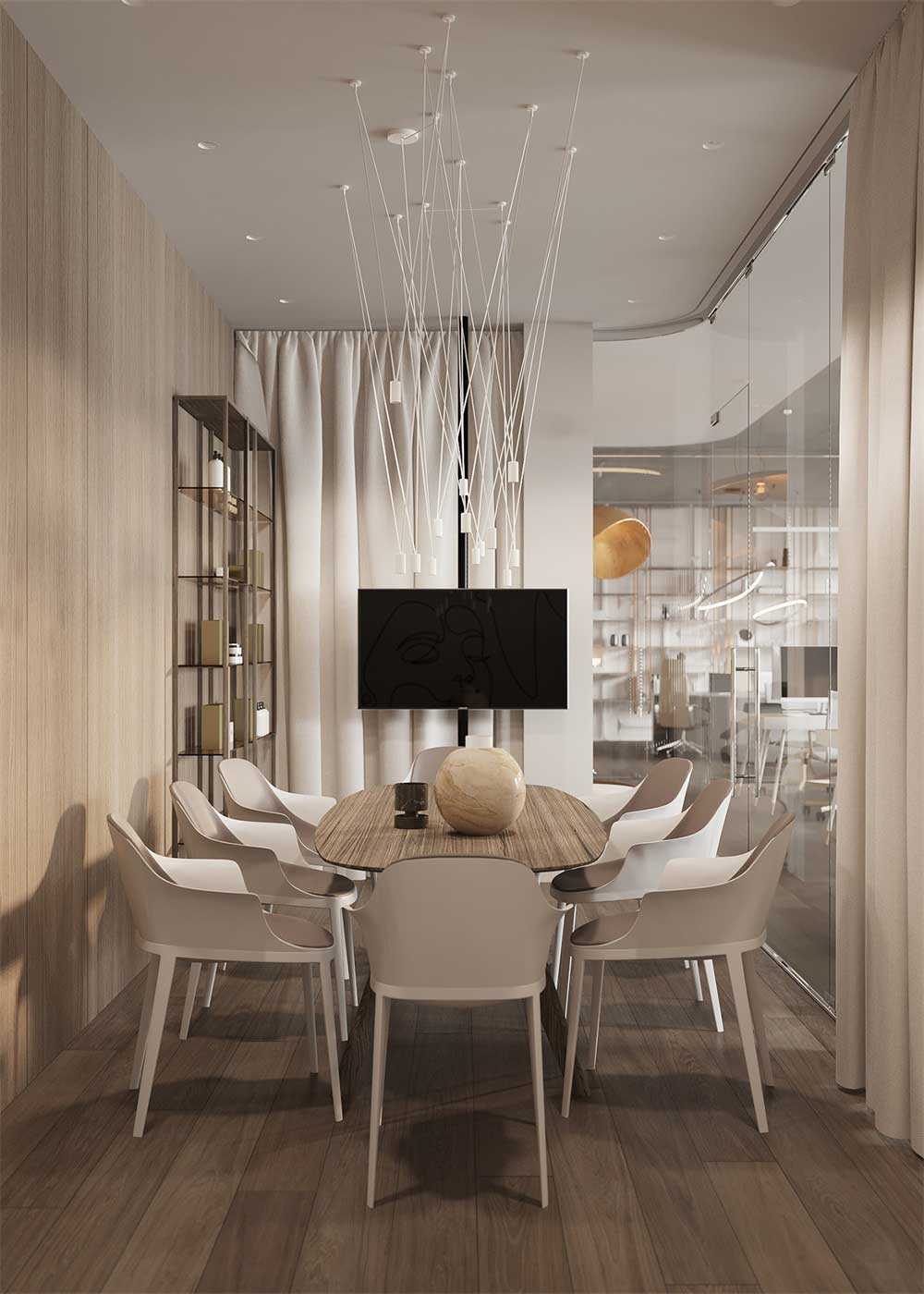 深圳羅湖500平方簡約風(fēng)格辦公室裝修會議室 深圳羅湖500平方簡約風(fēng)格辦公室裝修會議室