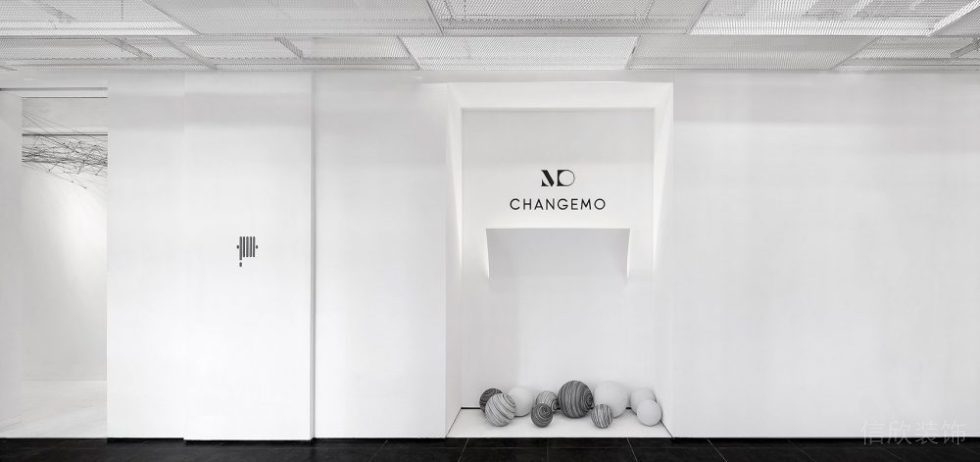 極簡(jiǎn)風(fēng)裝修黑白色調(diào)現(xiàn)代簡(jiǎn)約風(fēng)工業(yè)風(fēng)過道效果