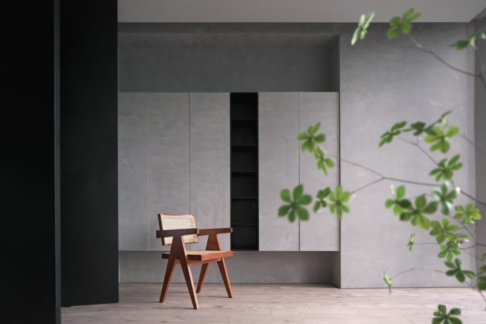 130m2極簡(jiǎn)風(fēng)內(nèi)嵌式柜子地板磚裝修設(shè)計(jì)圖