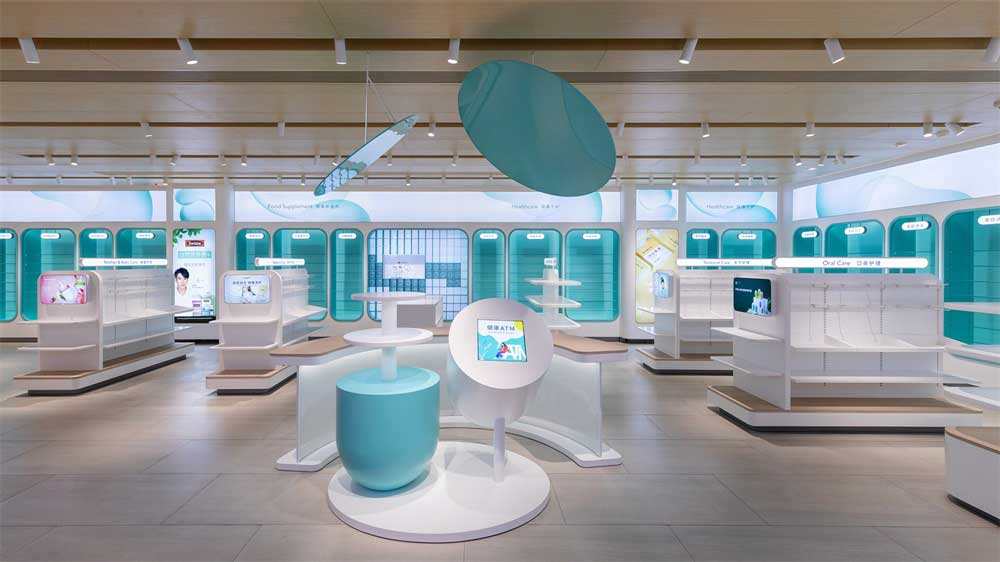 深圳龍華區(qū)PureH2B津梁生活實體店鋪設計裝修-商品區(qū)