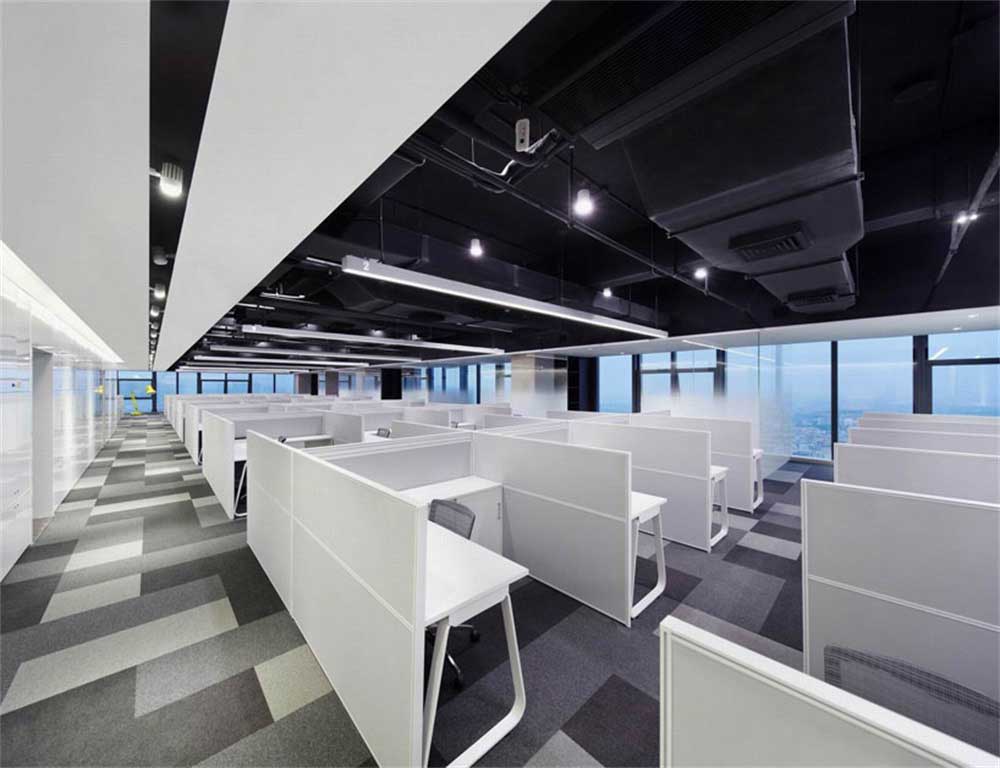 深圳鹽田1000平方現(xiàn)代風(fēng)格辦公室裝修辦公區(qū) 深圳鹽田1000平方現(xiàn)代風(fēng)格辦公室裝修辦公區(qū)