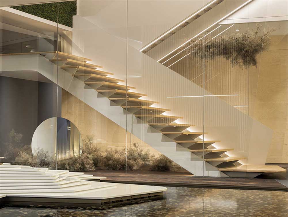 深圳市龍崗邁科集團(tuán)現(xiàn)代風(fēng)格辦公室裝修樓梯 深圳市龍崗邁科集團(tuán)現(xiàn)代風(fēng)格辦公室裝修樓梯