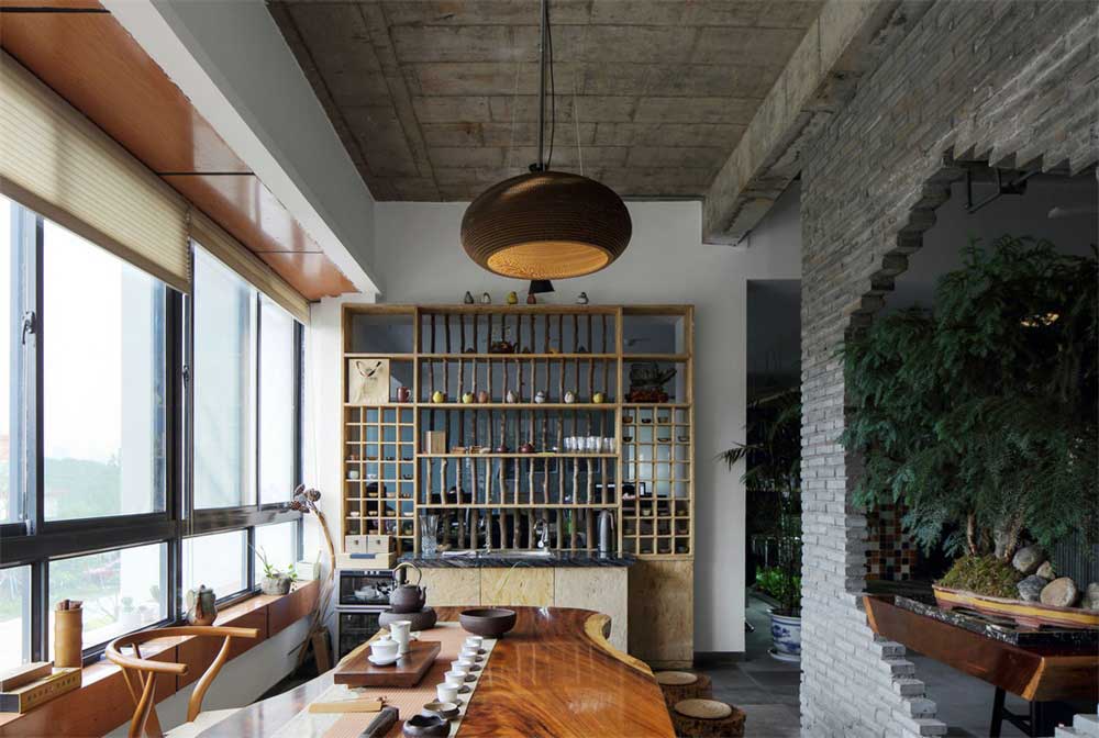 深圳南山香江金融中心工業(yè)風(fēng)辦公室裝修設(shè)計(jì)案例茶室 深圳南山香江金融中心工業(yè)風(fēng)辦公室裝修設(shè)計(jì)案例茶室