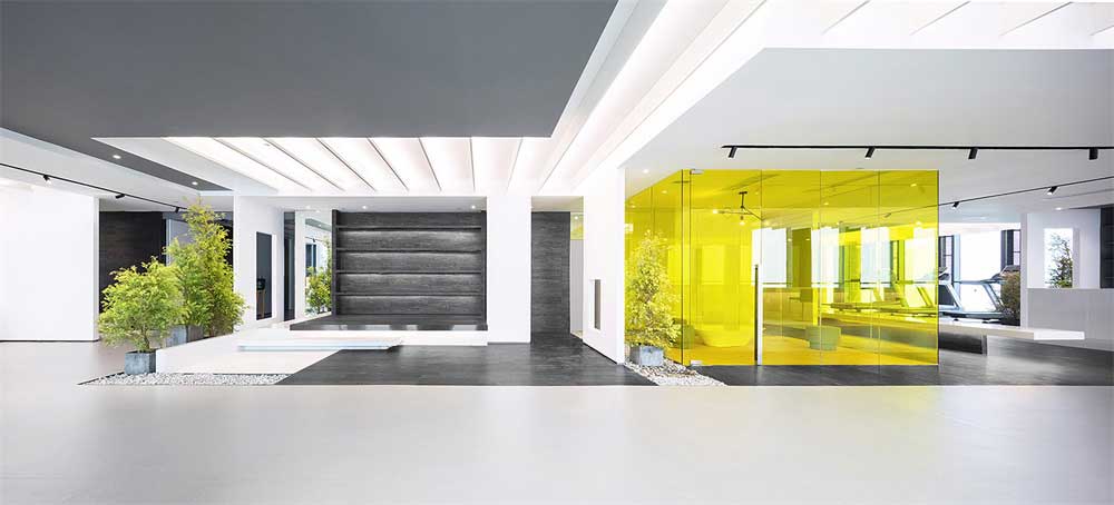 深圳龍崗區(qū)時尚白色簡約辦公室設(shè)計裝修-大廳 深圳龍崗區(qū)時尚白色簡約辦公室設(shè)計裝修-大廳