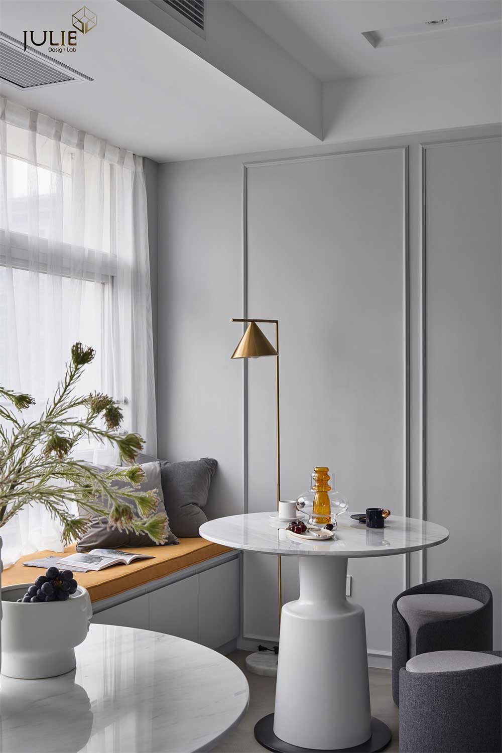 深圳坪山區(qū)輕奢芭蕾舞蹈辦公工作室設(shè)計(jì)方案——休息區(qū)