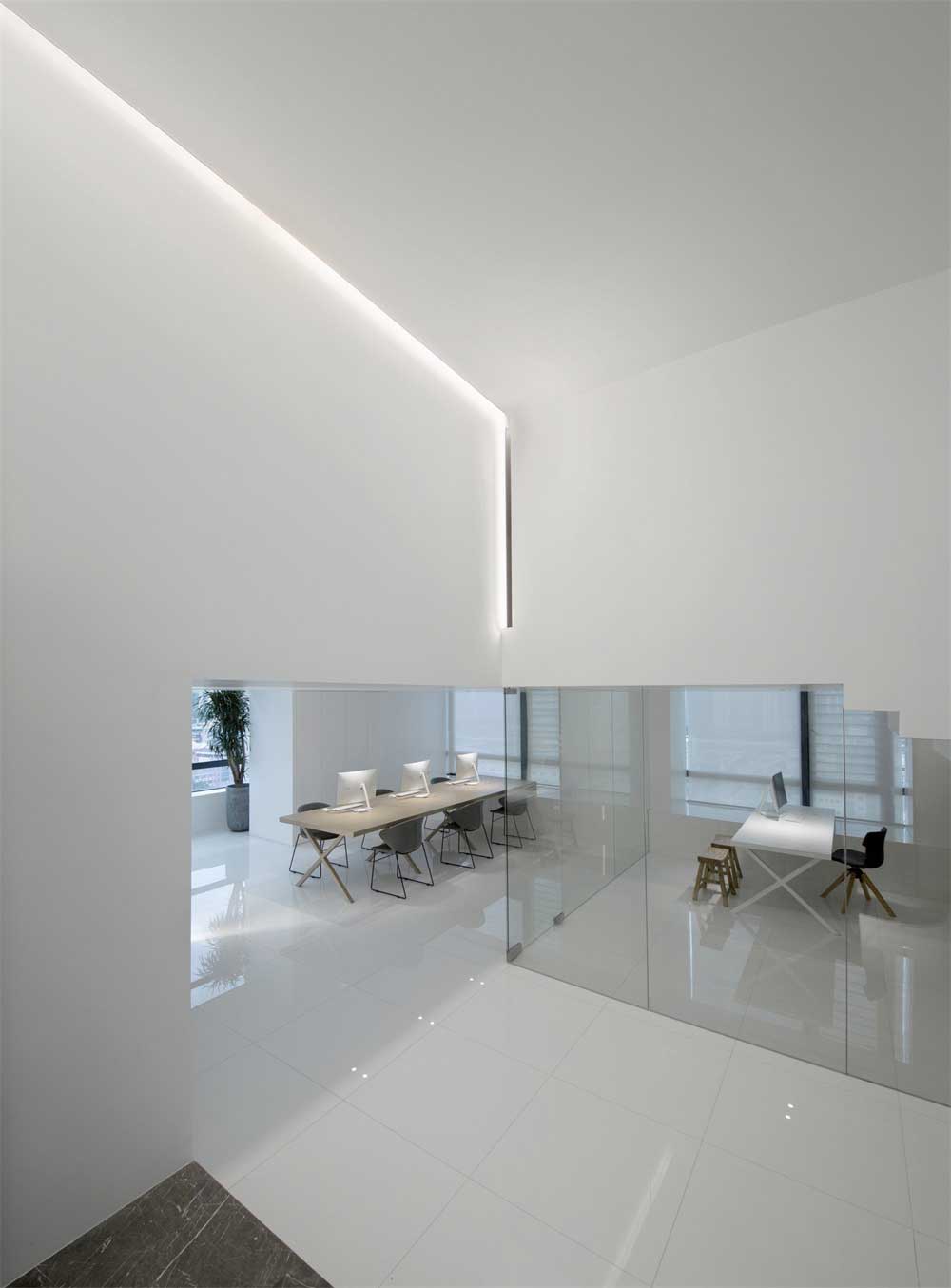 深圳市南山1000平新中式設(shè)計(jì)機(jī)構(gòu)裝修開(kāi)放式工作區(qū)