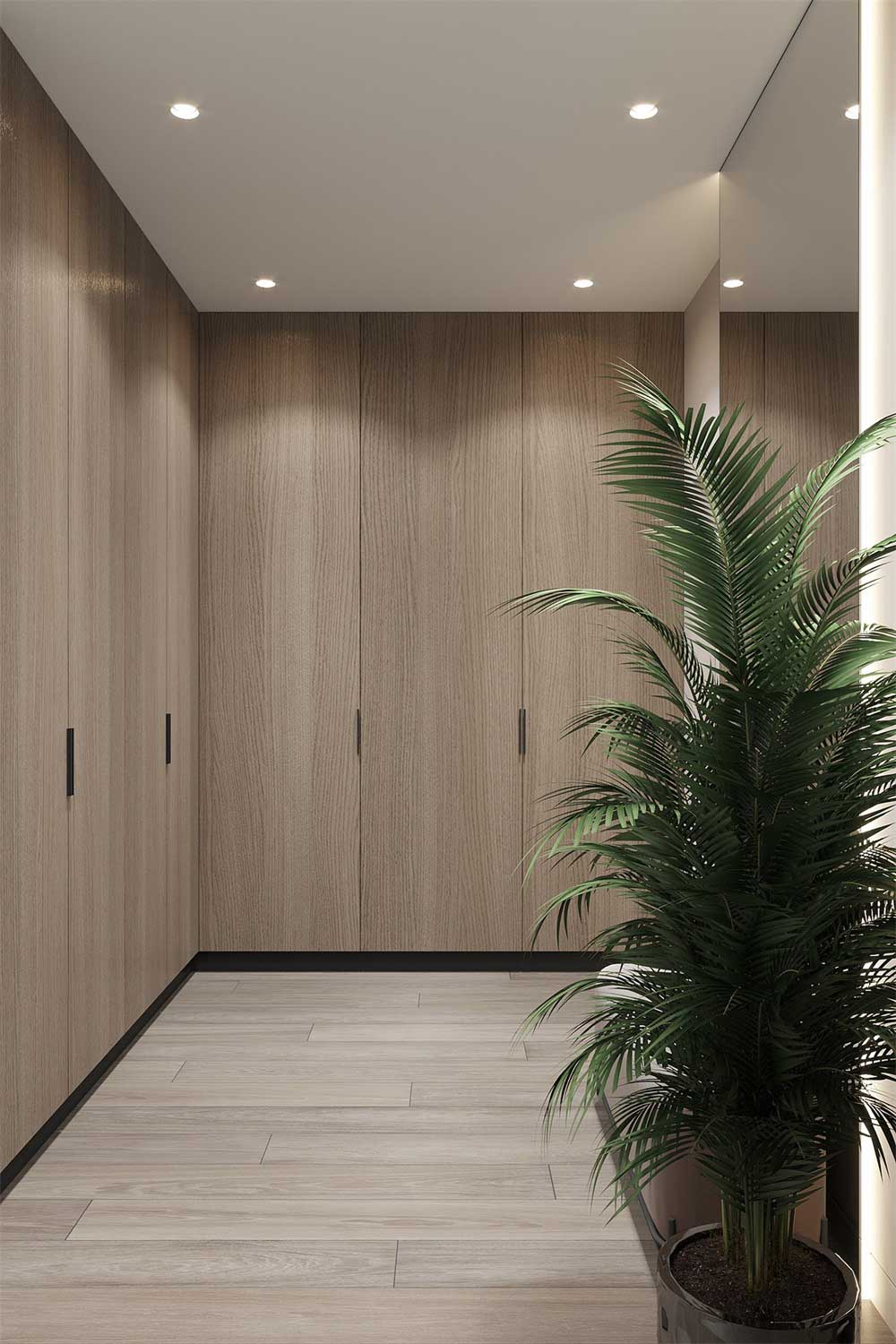 深圳羅湖500平方簡約風(fēng)格辦公室裝修玄關(guān)區(qū)