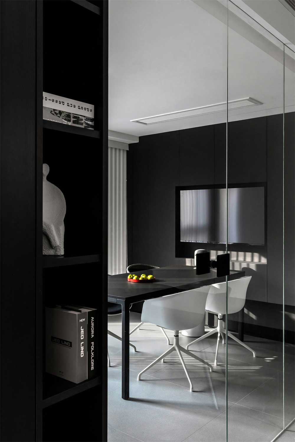 深圳市南山現(xiàn)代簡(jiǎn)約辦公室洽談區(qū)設(shè)計(jì)裝修