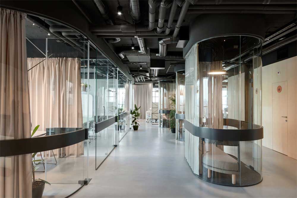 深圳龍華區(qū)辦公室設(shè)計裝修-過道 深圳龍華區(qū)辦公室設(shè)計裝修-過道